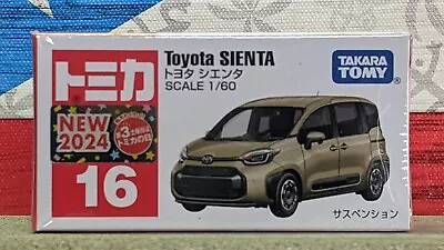 Tomica #16 Toyota Sienta 1/60 Scale New In Box Usa Stock!!! • $6.99