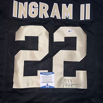 Mark Ingram Signed New Orleans Saints XL Custom Jersey #22 - Beckett COA • $79.99