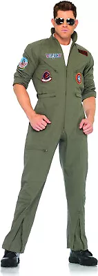 Leg Avenue Top Gun Flight Suit Costume Maverick Goose Size XL Tall New • $45