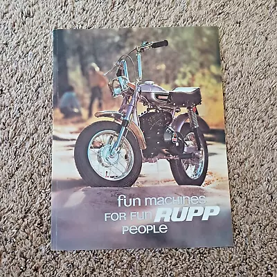 1971 Rupp Mini Bike  Sales Brochure • $10