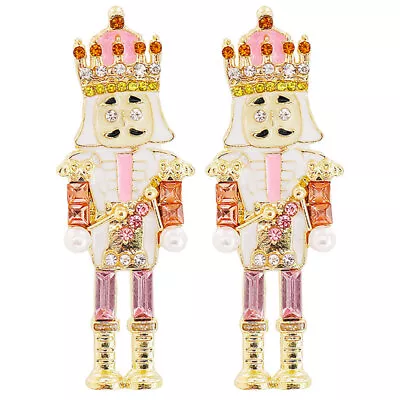 Girl For Women Women Festival Earrings Nutcracker Jewelry Nutcracker Earrings • $7.88