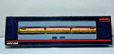 Z Scale Marklin 88199 A-B-A EMD F7  Kansas City Southern  5 Pole Motors Rare • $394.99