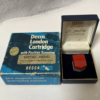 DECCA Mk5 VL Stereo Phono Cartridge USED JAPAN Vintage Audio Mark-V RARE London • $569.04