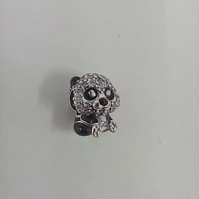 £21 • Buy PANDORA 925 Ale Sparkling Crystals Cute Panda Charm