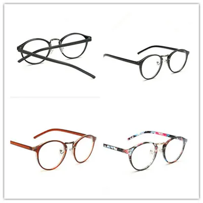 Vintage Men Women Nerd Unisex Eyewear Fake Eye Glasses Eyeglasses Frame Outdoor • £4.59