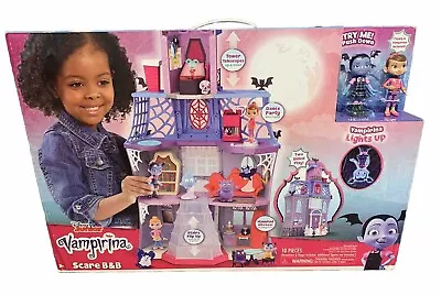 Vampirina Scare B & B Castle Disney Junior Playset Dollhouse And Figurines • $79.99