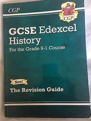 GCSE History Edexcel Revision Guide - For The Grade 9-1 Course (... By CGP Books • £3.50