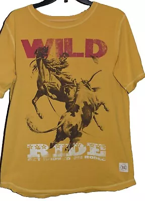 Mossimo Supply Hamilton Wood Type Print Museum T-Shirt Large (16-18) Wild Ride • $23.87