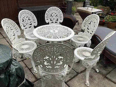 £100 • Buy Cast Aluminium Patio Table And Chairs