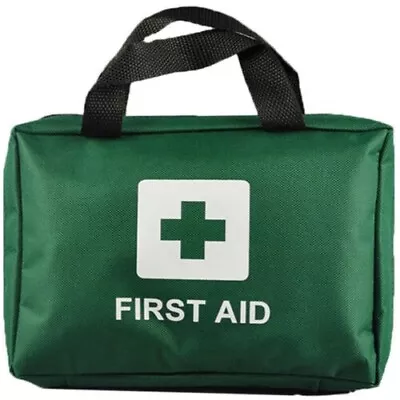 £10.50 • Buy 90 Piece First Aid Kit Bag Medical Emergency Kit. Travel Home Car Taxi Workplace