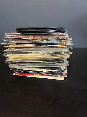 69x 1970’s & 1980’s  Etc 7” Vinyl  Records Job Lot All Photographed See Info • £20