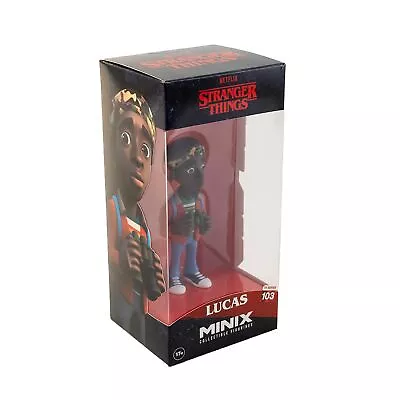 STRANGER THINGS - Lucas - Figure Minix 12cm NEW • $29.99