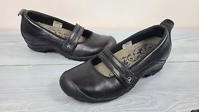 Merrell Plaza Bandeau Black Slip On Mary Janes Women's Size 6.5 • $14.95