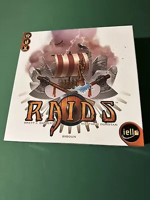 RAIDS Board Game VG+ Complete Viking Theme Iello • $26.89