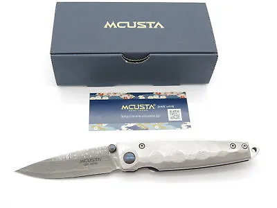 Mcusta Seki Japan Tsuchi MC-34D VG-10 Damascus Gentleman Folding Pocket Knife • $224
