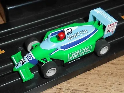 Rare Vintage Micro Scalextric 1:64 Benetton Formula 1 F1 Car - Superb • £0.99