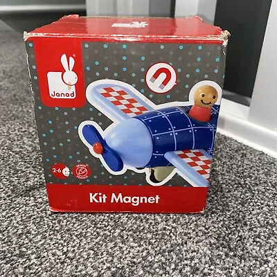 £7.20 • Buy Janod Magnetic Plane Kit (Wooden Toy)
