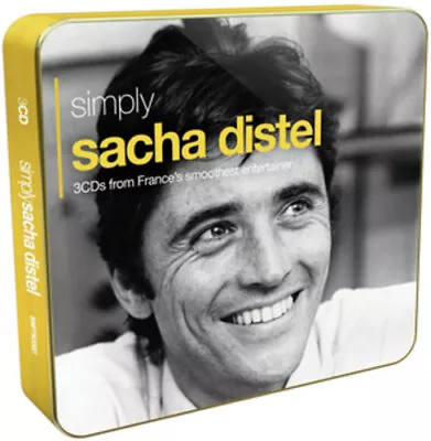 Sacha Distel : Sacha Distel CD Album (Tin Case) 3 Discs (2015) ***NEW*** • £5