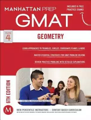 GMAT Geometry (Manhattan Prep GMAT Strategy Guides) - Paperback - GOOD • $3.98