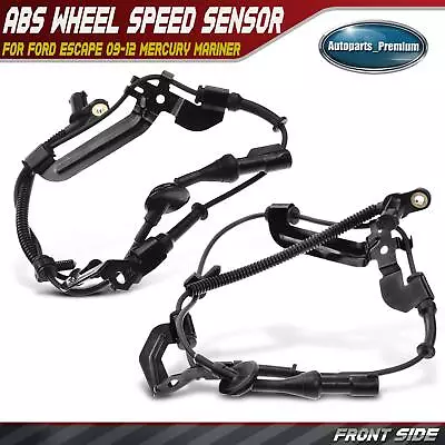 2x Front LH & RH ABS Wheel Speed Sensor For Ford Escape 09-12 Mercury Mariner • $34.99