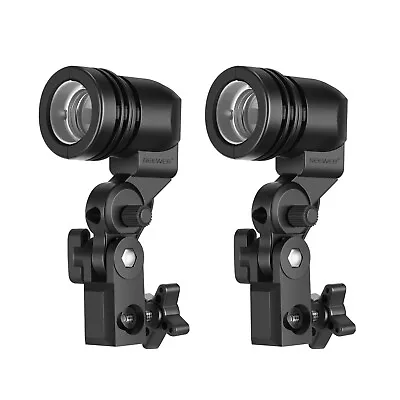 Neewer 2 Packs E27 Lamp Holder With Light Stand Mount Umbrella Holder • £17.99