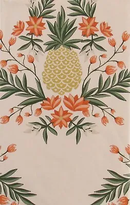 $16.50 • Buy Pineapple Delight Vinyl Flannel Back Tablecloth - Var Sizes