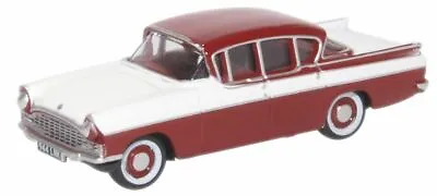 Oxford Diecast 76CRE009 OO Gauge Vauxhall Cresta Venetian Red And Polar White • £9.95