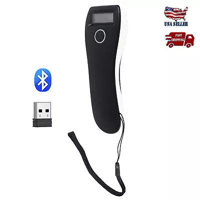 Wireless Barcode Scanner Mini Bluetooth & 2.4G & USB 2D CMOS Bar Code Reader • $30.90