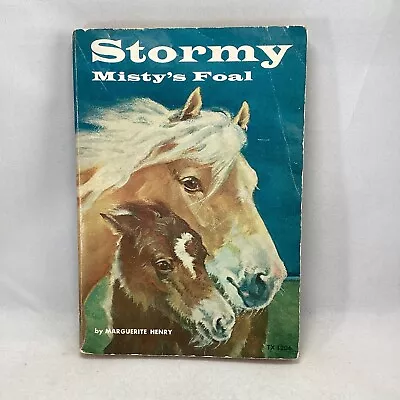 Stormy Misty's Foal By Marguerite Henry (Paperback 1973) Vintage 3rd Printing • $8.99