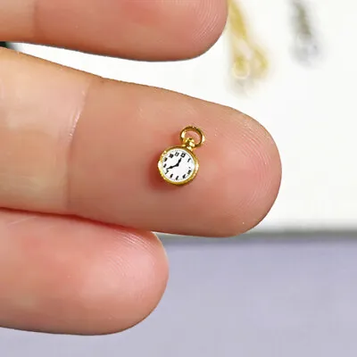 1:12 Scale Dollhouse Miniatures Fit Vintage Pocket Watch Delicate Accessories • $6.99