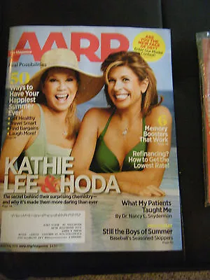 AARP Magazine - Kathie Lee & Hoda Cover - June/July 2013 • $6.97
