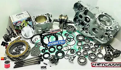 YFZ450R YFZ 450R Crank Cases 98mm Big Bore Hotcams Valves Complete Rebuild Kit • $2599.99