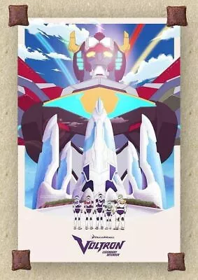 Voltron: Legendary Defender Limited Giclee Print Art Poster #50 16x24 • $73