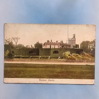 Deal Postcard C1910 Walmer Castle And Grounds Kent • £6.95