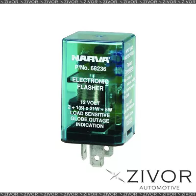 12 Volt 3 Pin Electronic Relay-68236BL For Daihatsu-Rocky Hard Top *By Zivor* • $76.60