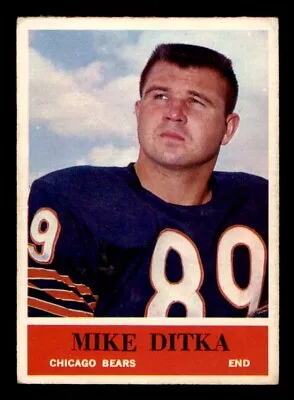 1964 Philadelphia Football #17 Mike Ditka VG/EX *e1 • $20