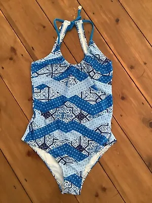 Minkpink Indigo Waters Swimsuit Sz S 8 Bnwt • £9.99