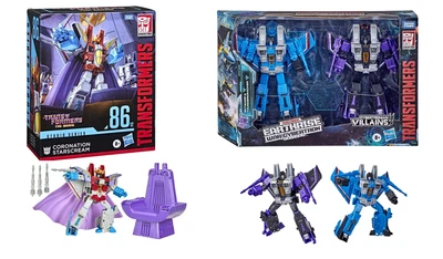 £174.99 • Buy Transformers Earthrise Thundercracker Skywarp + Coronation Starscream - MISB