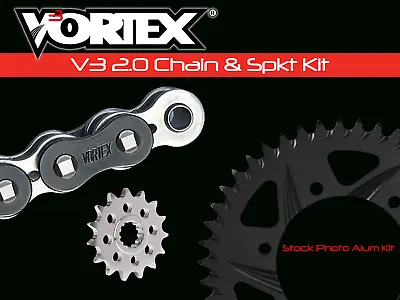 Yamaha YZF-R1 06-08 Vortex 530 Chain And Sprocket Kit 17-45 Tooth CK6252 • $230.31