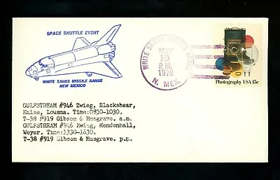US Space Cover Shuttle STA Gulfstream 946 White Sands Missile Range NM 5/10/1979 • $4.49