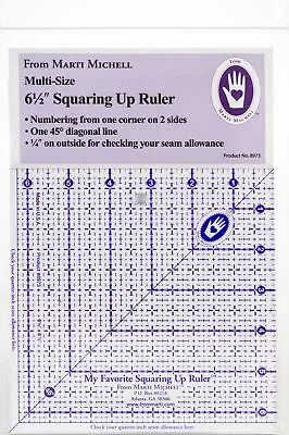 My Favorite Squaring Up Ruler 6-1/2 X6-1/2  • $14.79