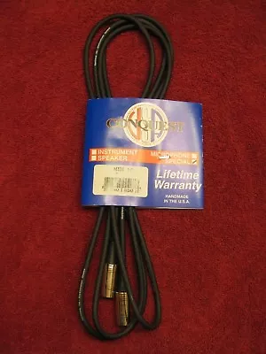 CONQUEST 10 FT Black MIDI 5-Pin 5-Cond Audio Control Cable - Special Order - USA • $12.50