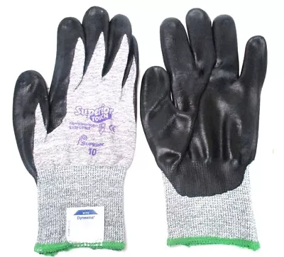 Superior Gloves (S13FGFNT10) Size 10 13 Gauge Nitrile Palms Gloves - 12 Pairs • $124.95