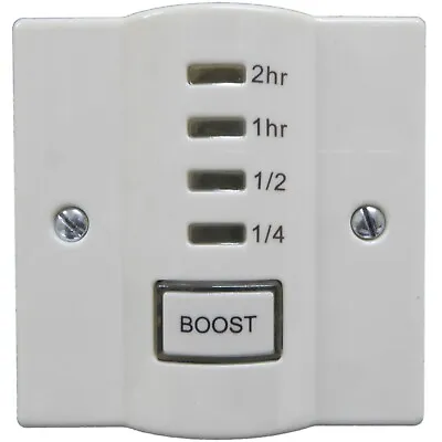 2 Hour Boost Timer Immersion Heater Hot Water Radiator Upto 80 Watt LED Light • £23.95