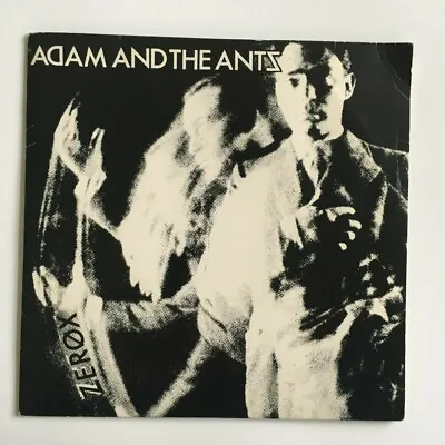 £7.99 • Buy Adam And The Ants. Zerox. 7' Vinyl Single. 1979. Punk. VG VG.