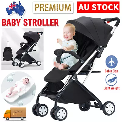 Baby Stroller Pram Infant Toddler Outdoor Travel Carrier Pushchair Lightweight • $129.95