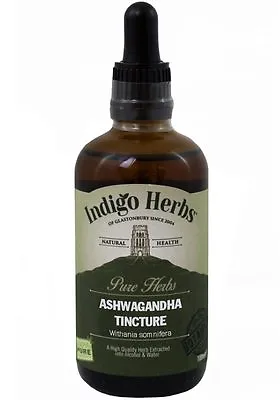 Ashwagandha Tincture - 50ml & 100ml - Indigo Herbs  • £15.95