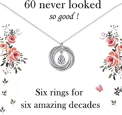 VOSAP 30th 40th 50th 60th 70th Birthday Gifts For Women Best Friend Birthday G • £20.52