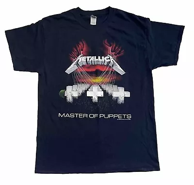 Metallica Master Of Puppets Shirt 2017 Original Tour Damage Inc Size Large • $18.99