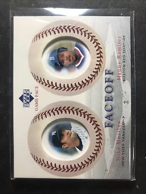 Mike Mussina / Manny Ramirez2003 Upper Deck UD Game Face “FACE OFF” SP #191 • $1.99